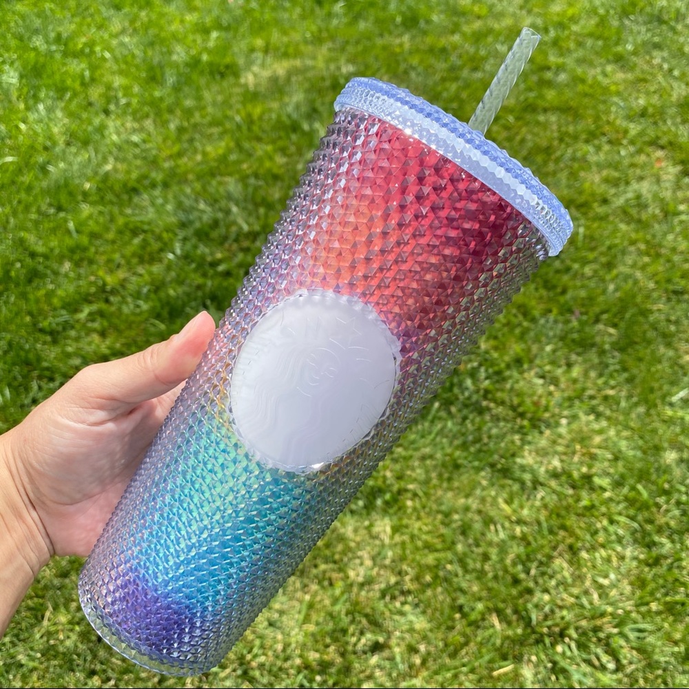 🔥 Starbucks 2020 VENTI Studded Rainbow RARE Pride